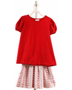 JAMES & LOTTIE  RED    2-PIECE OUTFIT
