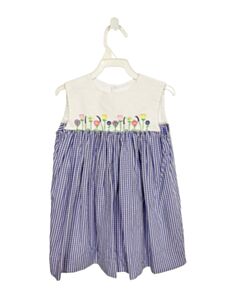 ANGELS & COMPANY  BLUE  PLAID  DRESS