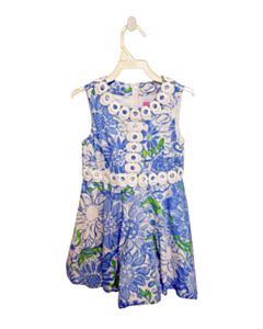 LILLY PULITZER BLUE FLORAL DRESS