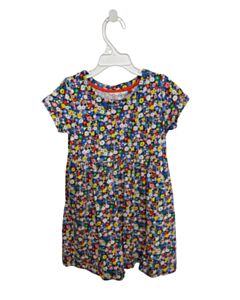 MINI BODEN BLUE FLORAL KNIT DRESS