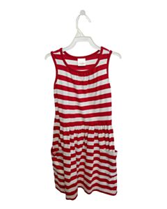 HANNA ANDERSSON RED STRIPED KNIT DRESS
