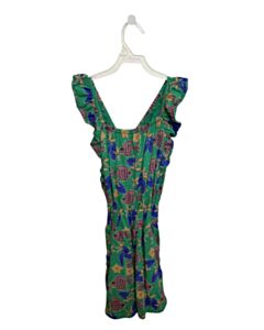 TEA GREEN POLKA DOT KNIT ROMPER