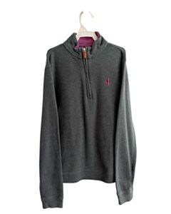 JOHNNIE-O GRAY PULLOVER