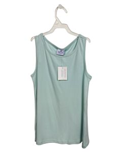 EYELET & IVY LT BLUE KNIT TANK