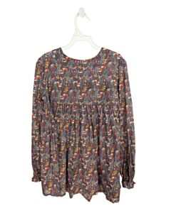 HANNAH KATE MULTI-COLOR FLORAL SHIRT-LS