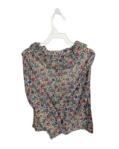 BELLA BLISS MULTI-COLOR FLORAL SHIRT-LS
