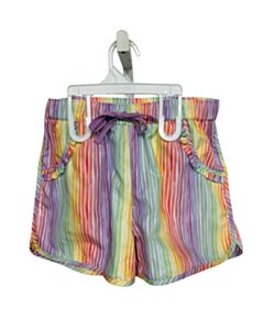 EYELET & IVY PURPLE STRIPED SHORTS