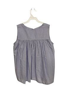 HANNAH KATE  BLUE  STRIPED  SLEEVELESS SHIRT
