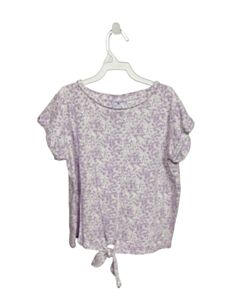 EYELET & IVY LAVENDER FLORAL KNIT SS SHIRT