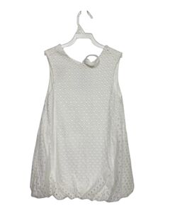 HANNAH KATE  WHITE EYELET   DRESS