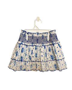 KATIEJNYC BLUE FLORAL SKORT