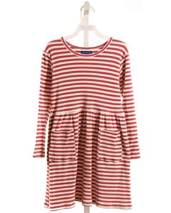 MAISON ME PURPLE STRIPED KNIT DRESS