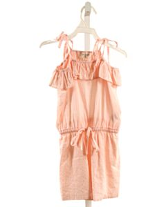 LOUIS LOUISE  LT PINK    ROMPER WITH RUFFLE