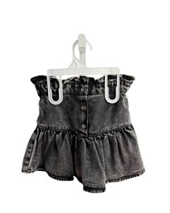 LOUIS LOUISE  BLACK DENIM   SKIRT