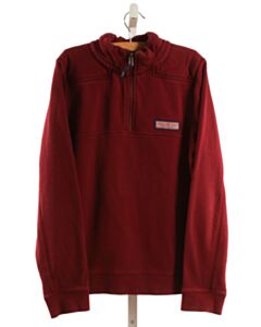 VINEYARD VINES  MAROON    PULLOVER