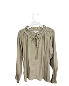 PLEAT.  BROWN    SHIRT-LS