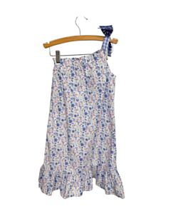 LITTLE ENGLISH  BLUE  FLORAL  DRESS