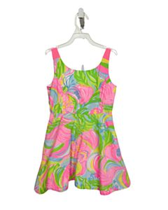 LILLY PULITZER HOT PINK FLORAL DRESS