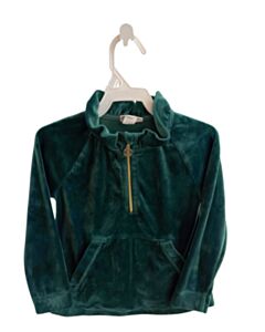 LILLY PULITZER  GREEN VELOUR   PULLOVER