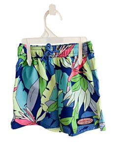 VINEYARD VINES BLUE PRINTED DESIGN SWIM TRUNKS