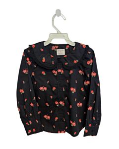 CREWCUTS  BLACK  FLORAL  DRESS SHIRT