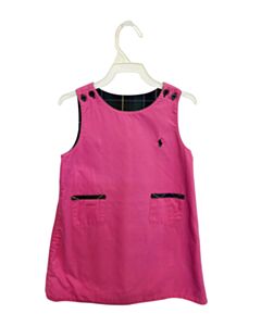 RALPH LAUREN HOT PINK CORDUROY DRESS