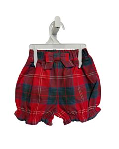 THE BEAUFORT BONNET COMPANY  RED  PLAID  BLOOMERS