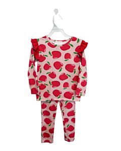 CECIL & LOU  PINK    2-PIECE OUTFIT WITH RUFFLE