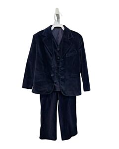 BABY CZ  BLUE VELVET   2-PIECE DRESSY OUTFIT