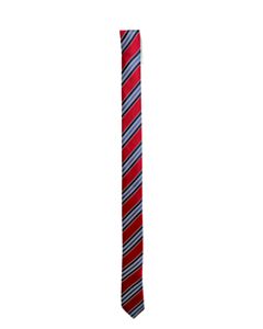 APPAMAN  RED  PLAID  TIE