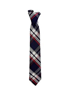 URBAN SUNDAY BLUE PLAID TIE