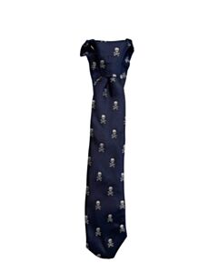 URBAN SUNDAY BLUE EMBROIDERED TIE