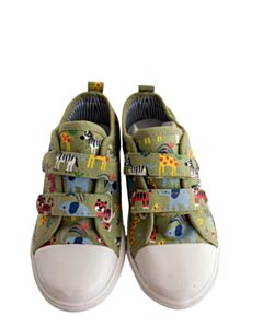 JOJO MAMAN BEBE GREEN SHOES  *NWT SIZE TODDLER 8