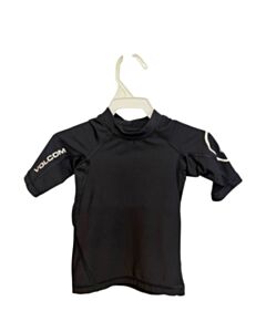VOLCOM  BLACK    RASH GUARD
