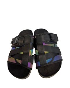 NO TAG BLACK SANDALS  *EUC SIZE TODDLER 12