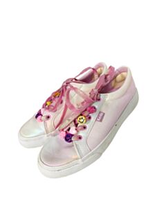 KEDS PINK SHOES *THIS ITEM IS GENTLY USED WITH MINOR SIGNS OF WEAR (FAINT STAIN) *VGU SIZE TODDLER 13