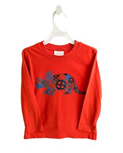 HANNA ANDERSSON ORANGE KNIT LS SHIRT