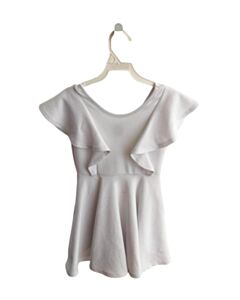PIXIE LANE WHITE PIQUE KNIT DRESS