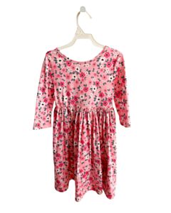 MILA & ROSE PINK FLORAL KNIT DRESS