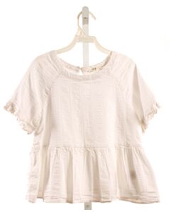 COPPER KEY  WHITE SEERSUCKER   SHIRT-SS