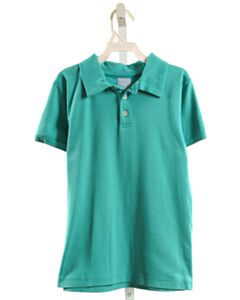 BELLA BLISS GREEN KNIT SS SHIRT