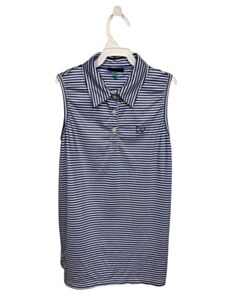 PRODOH  BLUE  STRIPED  SLEEVELESS SHIRT