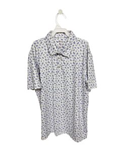 MERIPEX BLUE KNIT DRESS SHIRT