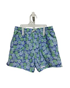 THE BEAUFORT BONNET COMPANY  BLUE  FLORAL  SWIM TRUNKS