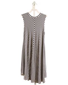 NORDSTROM BLUE STRIPED KNIT DRESS