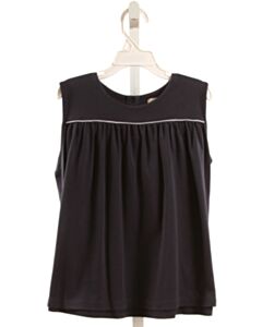 THE BEAUFORT BONNET COMPANY  NAVY  SLEEVELESS SHIRT