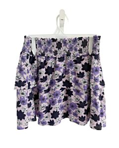 VINEYARD VINES PURPLE FLORAL SMOCKED SKIRT