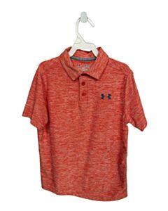 UNDER ARMOUR  ORANGE    DRESS SHIRT