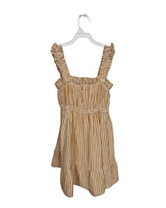 RYLEE & CRU BROWN STRIPED DRESS