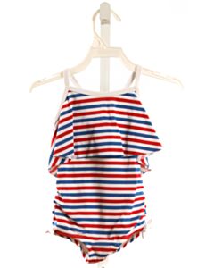 HANNA ANDERSSON  MULTI-COLOR  STRIPED  1-PIECE SWIMSUIT